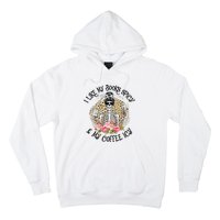 I Like My Books Spicy & My Coffee Icy Reader Reading Bookish Hoodie