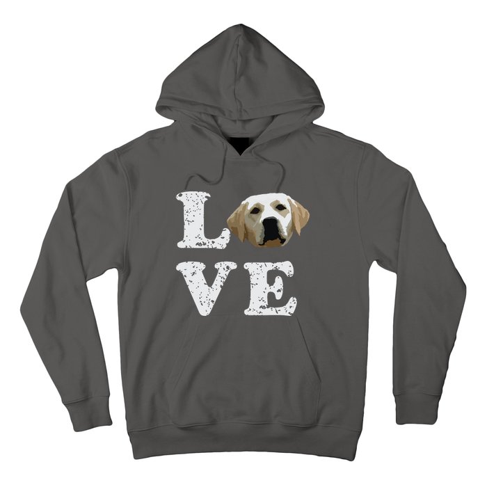 I Love My Yellow Lab Labrador Retriever Dog Tee Hoodie