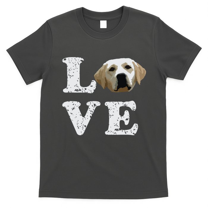 I Love My Yellow Lab Labrador Retriever Dog Tee T-Shirt