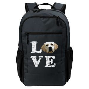 I Love My Yellow Lab Labrador Retriever Dog Tee Daily Commute Backpack