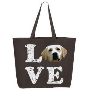 I Love My Yellow Lab Labrador Retriever Dog Tee 25L Jumbo Tote