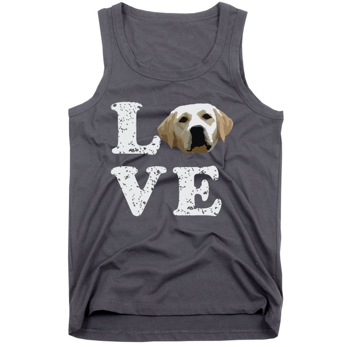 I Love My Yellow Lab Labrador Retriever Dog Tee Tank Top