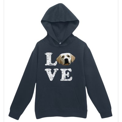 I Love My Yellow Lab Labrador Retriever Dog Tee Urban Pullover Hoodie