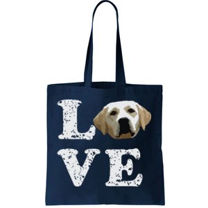 I Love My Yellow Lab Labrador Retriever Dog Tee Tote Bag