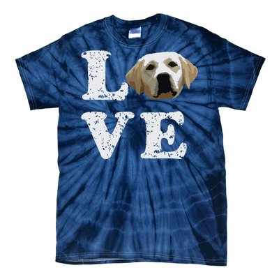 I Love My Yellow Lab Labrador Retriever Dog Tee Tie-Dye T-Shirt