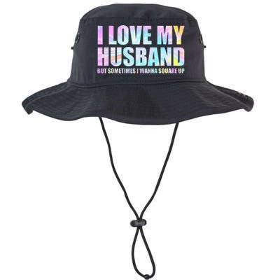 I Love My Husband But Sometimes I Wanna Square Up Legacy Cool Fit Booney Bucket Hat