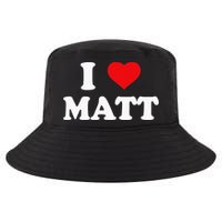 I Love Matt I Heart Matt Cool Comfort Performance Bucket Hat