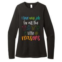 I Love My Job For All The Little Reasons Womens CVC Long Sleeve Shirt