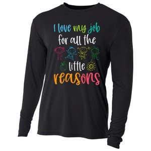 I Love My Job For All The Little Reasons Cooling Performance Long Sleeve Crew