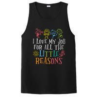 I Love My Job For All The Little Reasons Teacher Love PosiCharge Competitor Tank