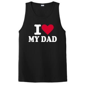 I love my dad PosiCharge Competitor Tank