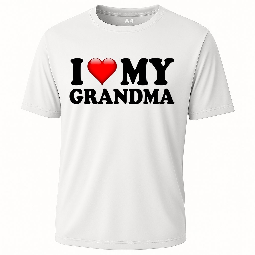 I Love My Grandma Cooling Performance Crew T-Shirt