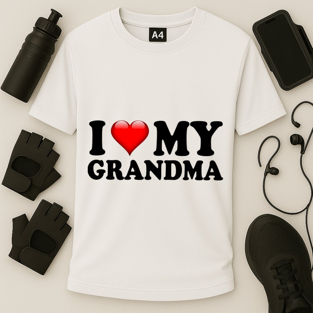 I Love My Grandma Cooling Performance Crew T-Shirt