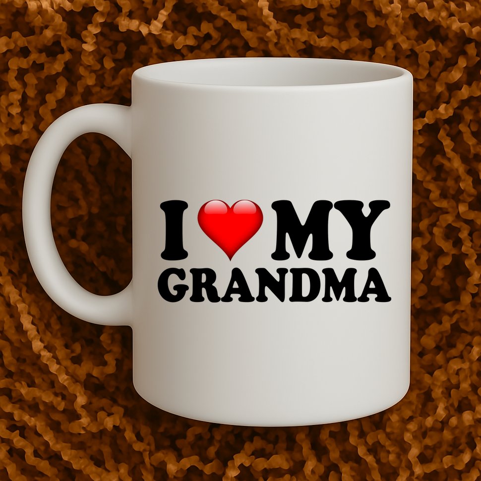 I Love My Grandma Mug