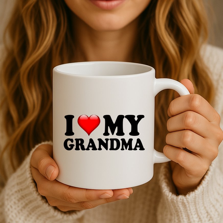 I Love My Grandma Mug