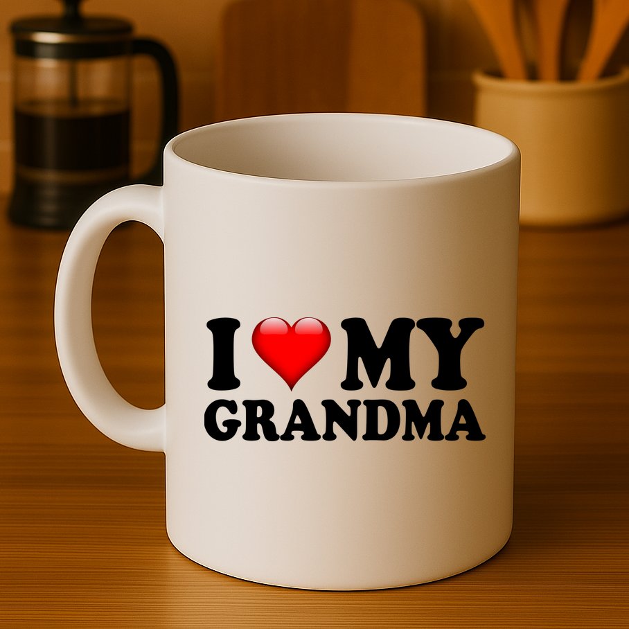 I Love My Grandma Mug