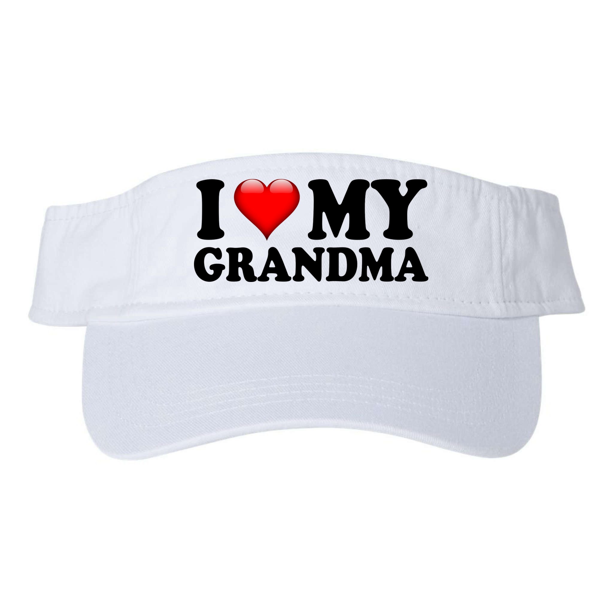 I Love My Grandma Visor
