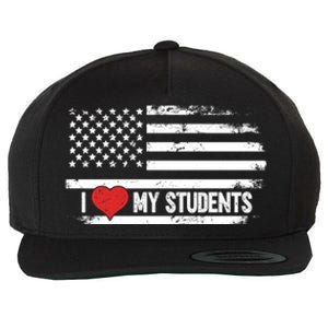 I Love My Students Cool Gift Wool Snapback Cap