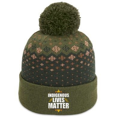 Indigenous Lives Matter Native American Indigenous Peoples Day The Baniff Cuffed Pom Beanie