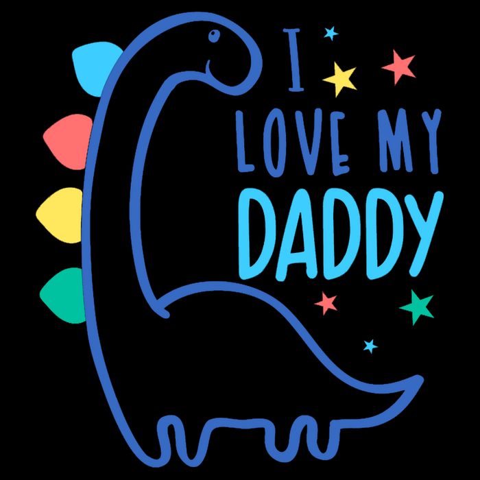 I Love My Daddy Dinosaur City Backpack