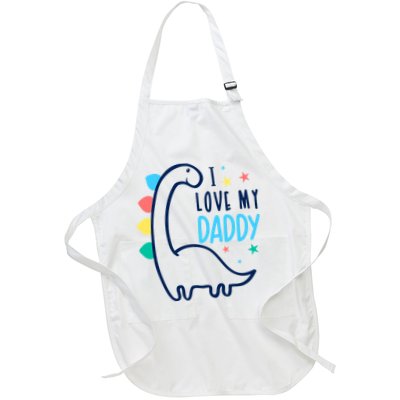 I Love My Daddy Dinosaur Apron