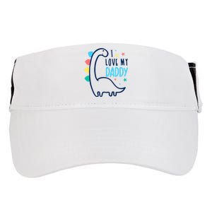 I Love My Daddy Dinosaur Adult Drive Performance Visor