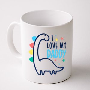 I Love My Daddy Dinosaur Coffee Mug