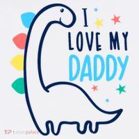 I Love My Daddy Dinosaur Mug