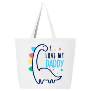 I Love My Daddy Dinosaur 25L Jumbo Tote