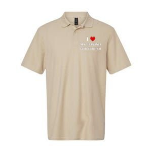 I Love My Jewish Girlfriend Birthday Valentine's Day Gift Softstyle Adult Sport Polo