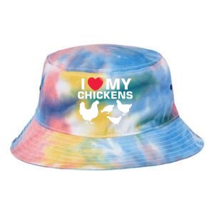 I Love My Chickens Chicken Tie Dye Newport Bucket Hat