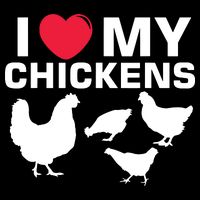 I Love My Chickens Chicken Impact Tech Backpack