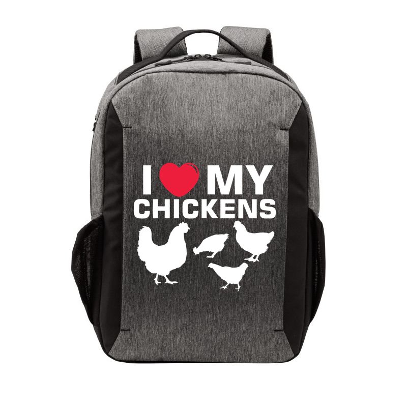 I Love My Chickens Chicken Vector Backpack