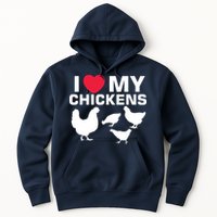 I Love My Chickens Chicken Hoodie