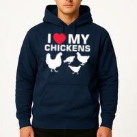 I Love My Chickens Chicken Hoodie