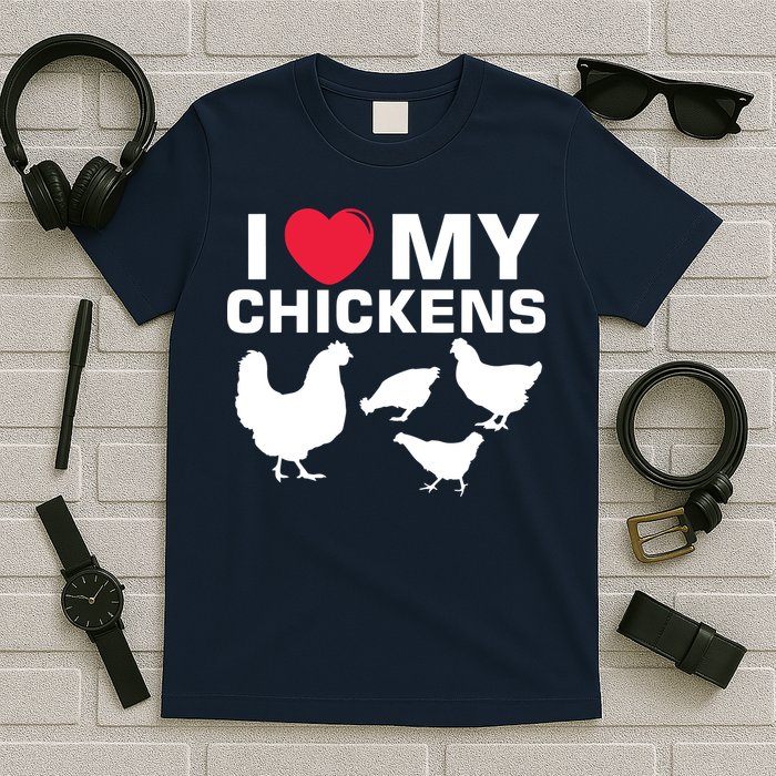 I Love My Chickens Chicken T-Shirt