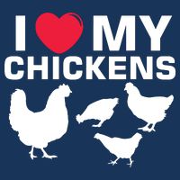I Love My Chickens Chicken T-Shirt