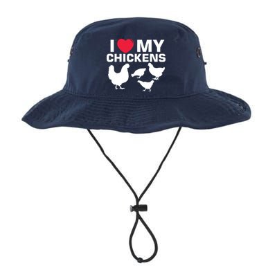 I Love My Chickens Chicken Bucket Hat