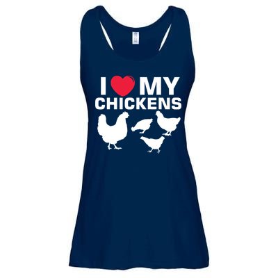I Love My Chickens Chicken Ladies Essential Flowy Tank