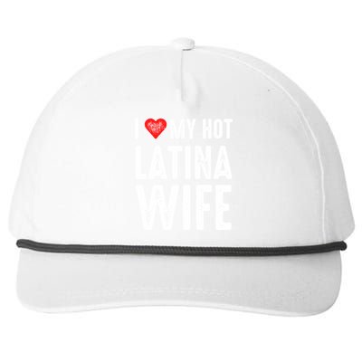 I Love My Hot Latina Wife Gift Snapback Five-Panel Rope Hat