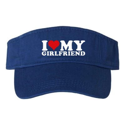 I Love My Girlfriend Gf I Heart My Girlfriend GF  Visor