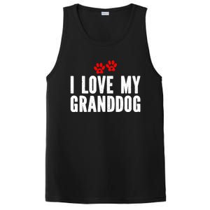 I Love My Granddog PosiCharge Competitor Tank