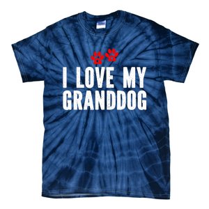 I Love My Granddog Tie-Dye T-Shirt