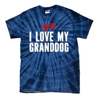 I Love My Granddog Tie-Dye T-Shirt