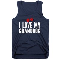 I Love My Granddog Tank Top