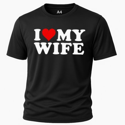 I Love My Wife Marriage Anniversary Married I Heart My Wife Performance Shirt