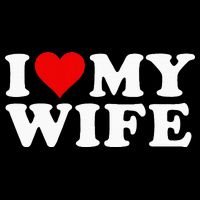 I Love My Wife Marriage Anniversary Married I Heart My Wife Long Sleeve Shirt