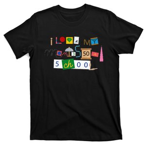 I Love My Montessori School T-Shirt