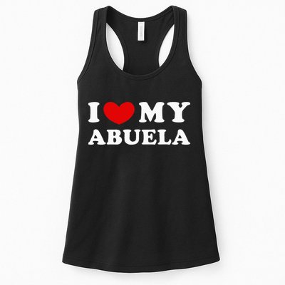 I Love My Abuela Womens Tank Top