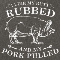 I Like My Butt Rubbed And My Pork Pulled Cotton Canvas Backpack